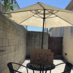 Patio Table & Shade 