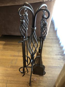 Fireplace set