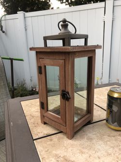 Wood Lantern 