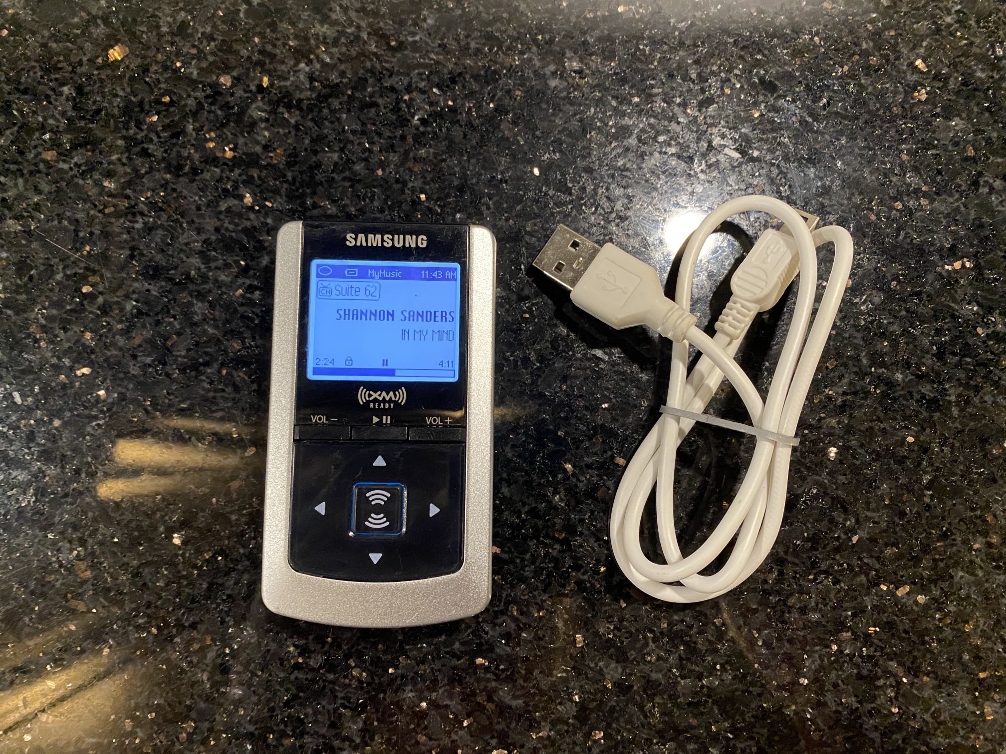 Samsung NeXus 25 XM Ready USB Digital Media Player Silver & Black YP-X5X