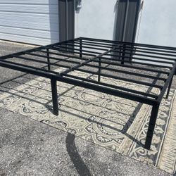 New 18”h KING  Size Platform Bed Frame 