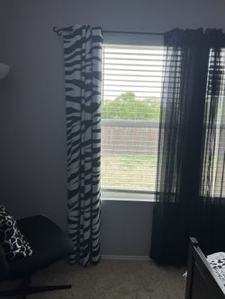 Zebra Blackout Curtains