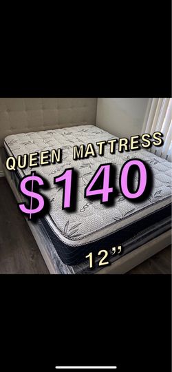 Queen size pillow top mattress