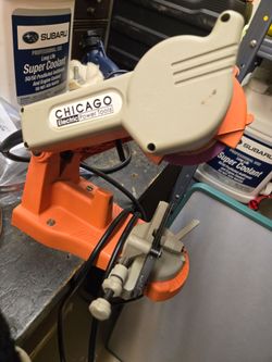 Chicago electric power tools chainsaw sharpener