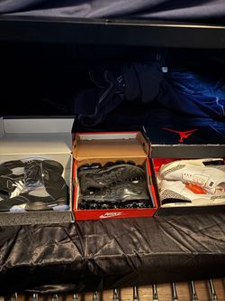 3 pairs of shoes