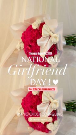 Celebrate National Girlfriend Day with flowers!