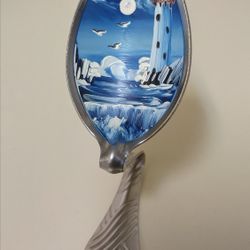 Hand Painted Spoon Lighthouse