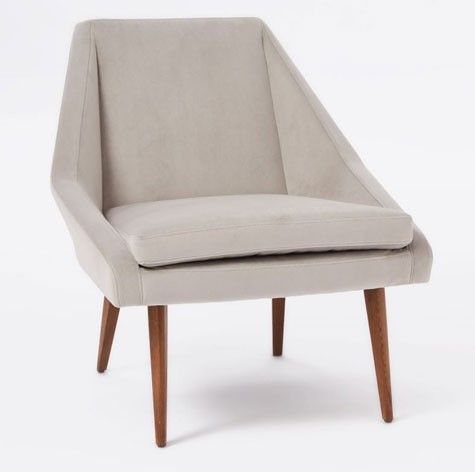 West Elm Parker Slipper Chair
