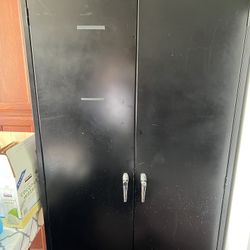 Black  Metal Cabinet  