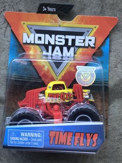 Monster jam 1:64 rare “ time flys”