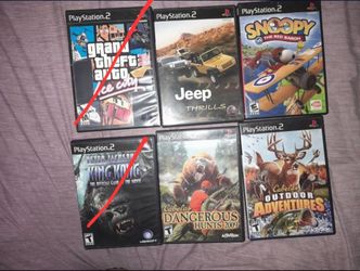 PS2 Games (Some Box Art/Check Decscription)