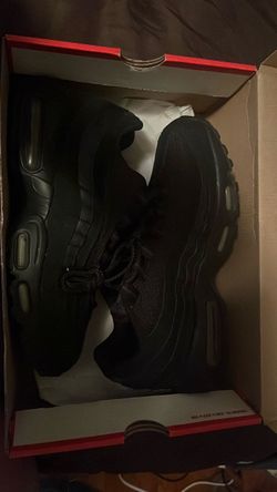 Nike Air Max Sneakers Black Size 9 Men