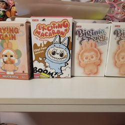 Labubu And Cried Baby Popmart 