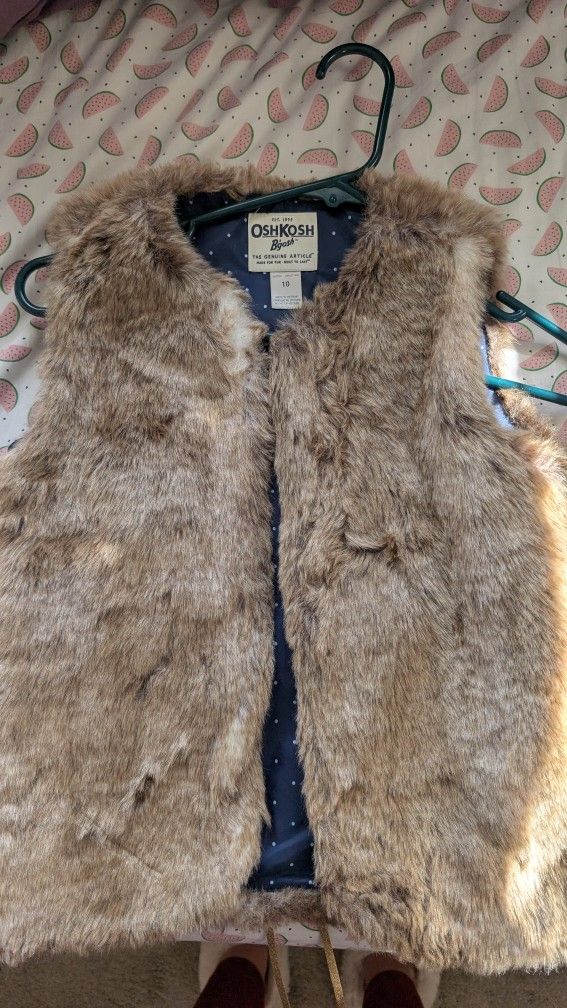 Oshkosh B'gosh Faux Fur Vest