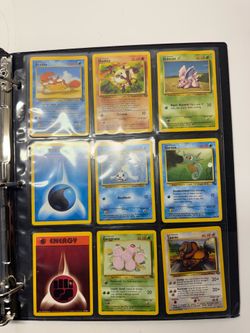 Vintage pokemon cards