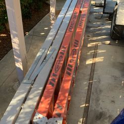 16 Foot Fiberglass Ladder And 20 foot Aluminum Ladder