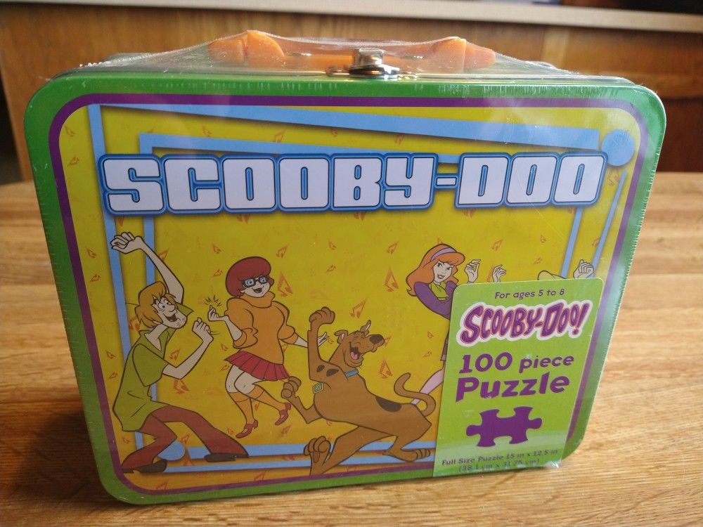 New Scooby Doo Lunchbox w/ Puzzle