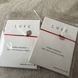 Love bracelets $5 each