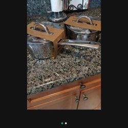 1.5 Quart Saucepan With Lid.  New.  Sedona