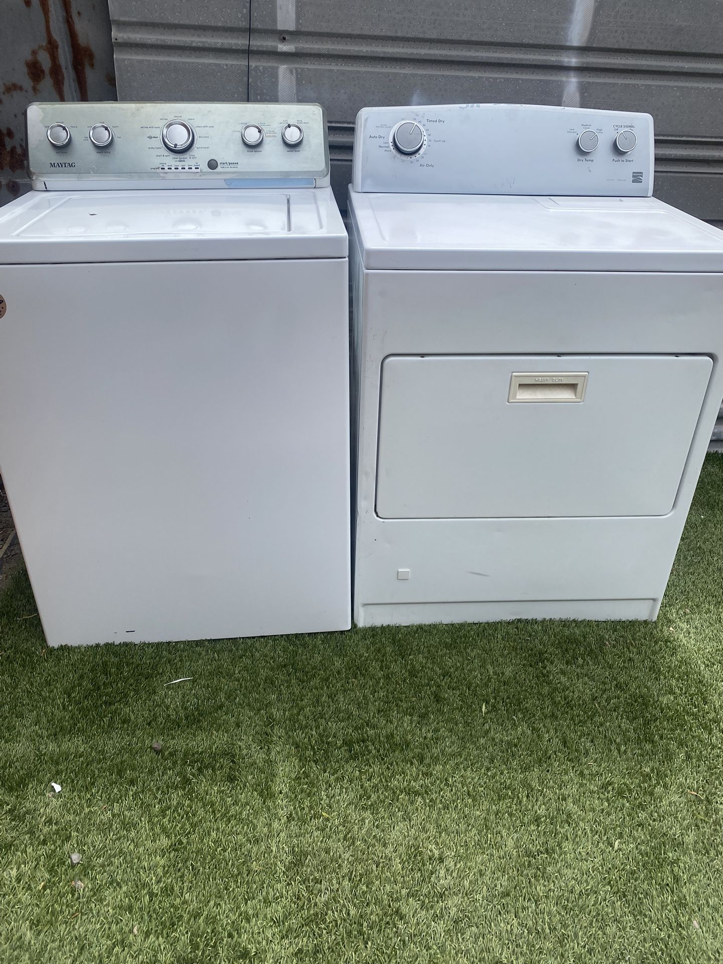 Maytag Washer And Kenmore Gas Dryer Both Working