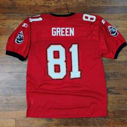 Vintage Starter Jaquez Green Jersey Throwback Size Large 2000s 