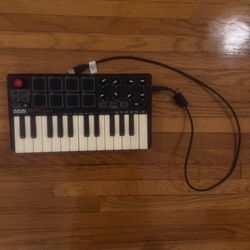 Akai Professional MPK Mini, first generation / MK1, 25-key USB MIDI controller