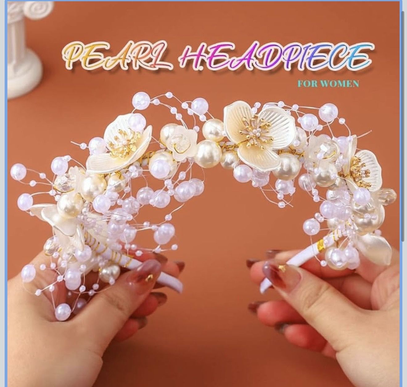CASDRE : Flower & Pear Headband