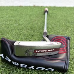 Odyssey White Hot Pro 1 Putter with Head Cover Super Stroke Grip