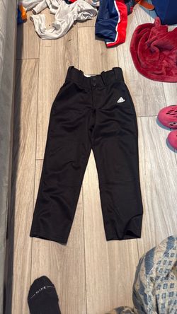 Adidas Black Baseball Pants Kids