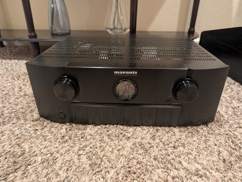 Marantz SR6010 7.2 Channel Home Theater A/V Receiver; 4K; Bluetooth