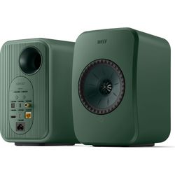KEF NEW LSX II LT PAIR Powered Speakers w/HDMI, AirPlay 2, Chromecast, Wi-Fi, & BT Sage Green