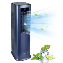 9,000 BTU (DOE) Portable Air Conditioner Cools 1,000 sq. ft. with Dehumidifier, Heater and Remote, with 1.2m Drain Hose
