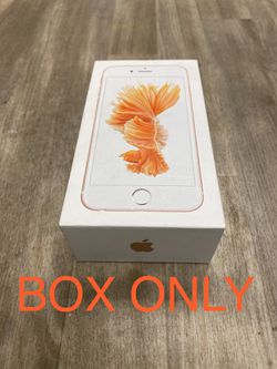 IPhone 6s rose gold box only