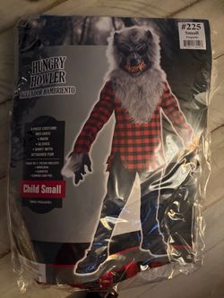 Halloween costume Hungry howler werewolf