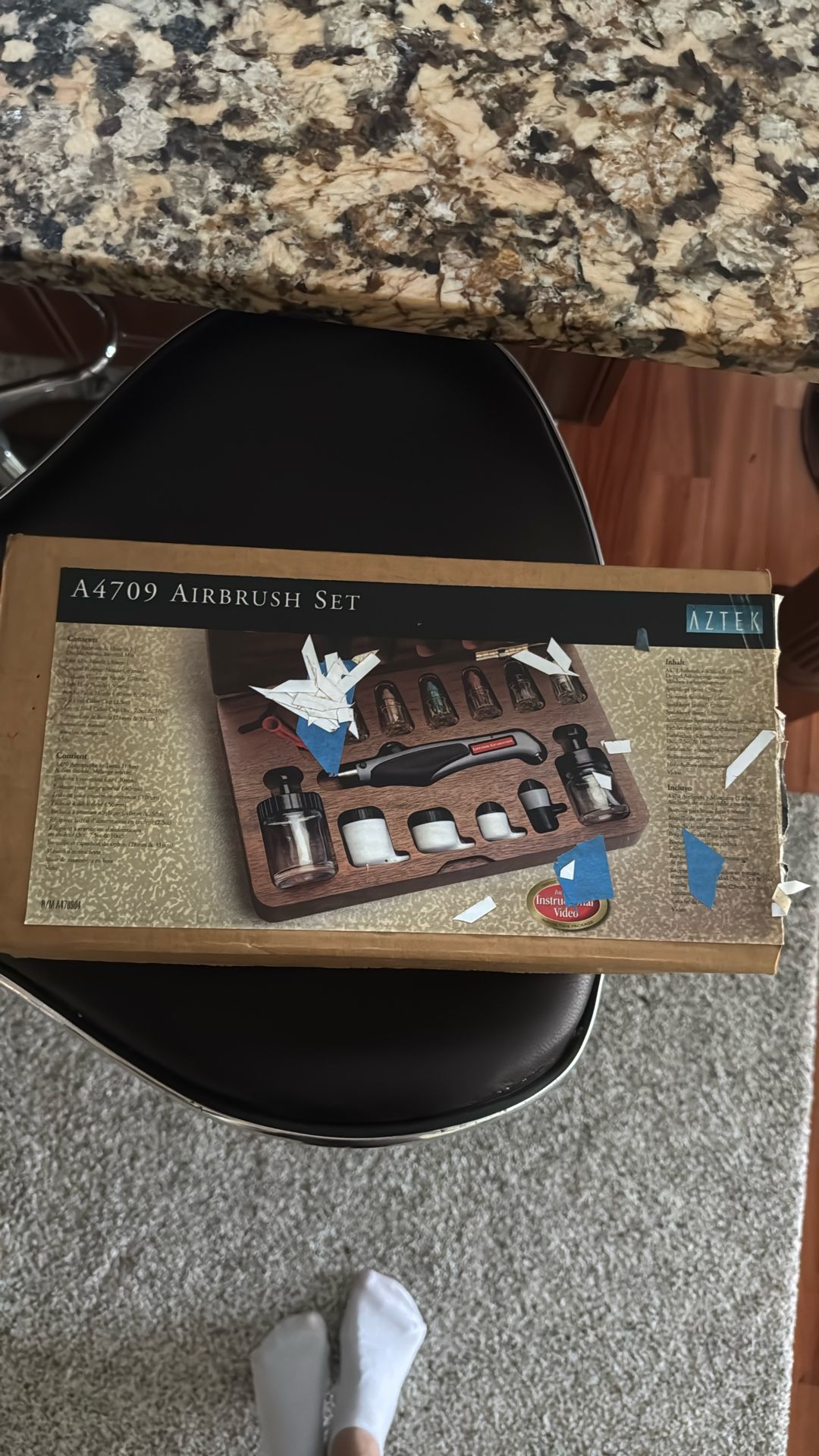 A4709 Airbrush Set Aztec