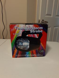 visual effects thunderstorm strobe light