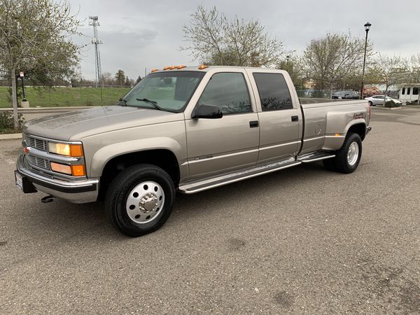 1999 Chevy Silverado 3500 Dually 4x4 crew cab what only 62k actual