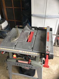 Table saw craftsman sale 3.0