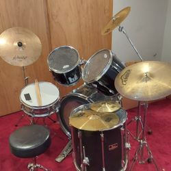 Used Drum Set (No Hi Hat Stand)