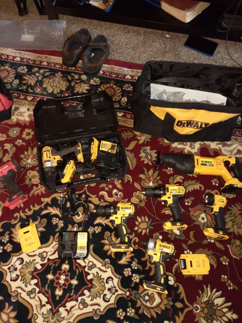 Dewalt power tools