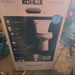 Never Opened Kohler Toilet 