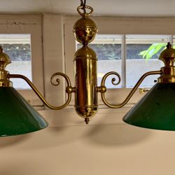  Vintage Parlor Pool Table Light
