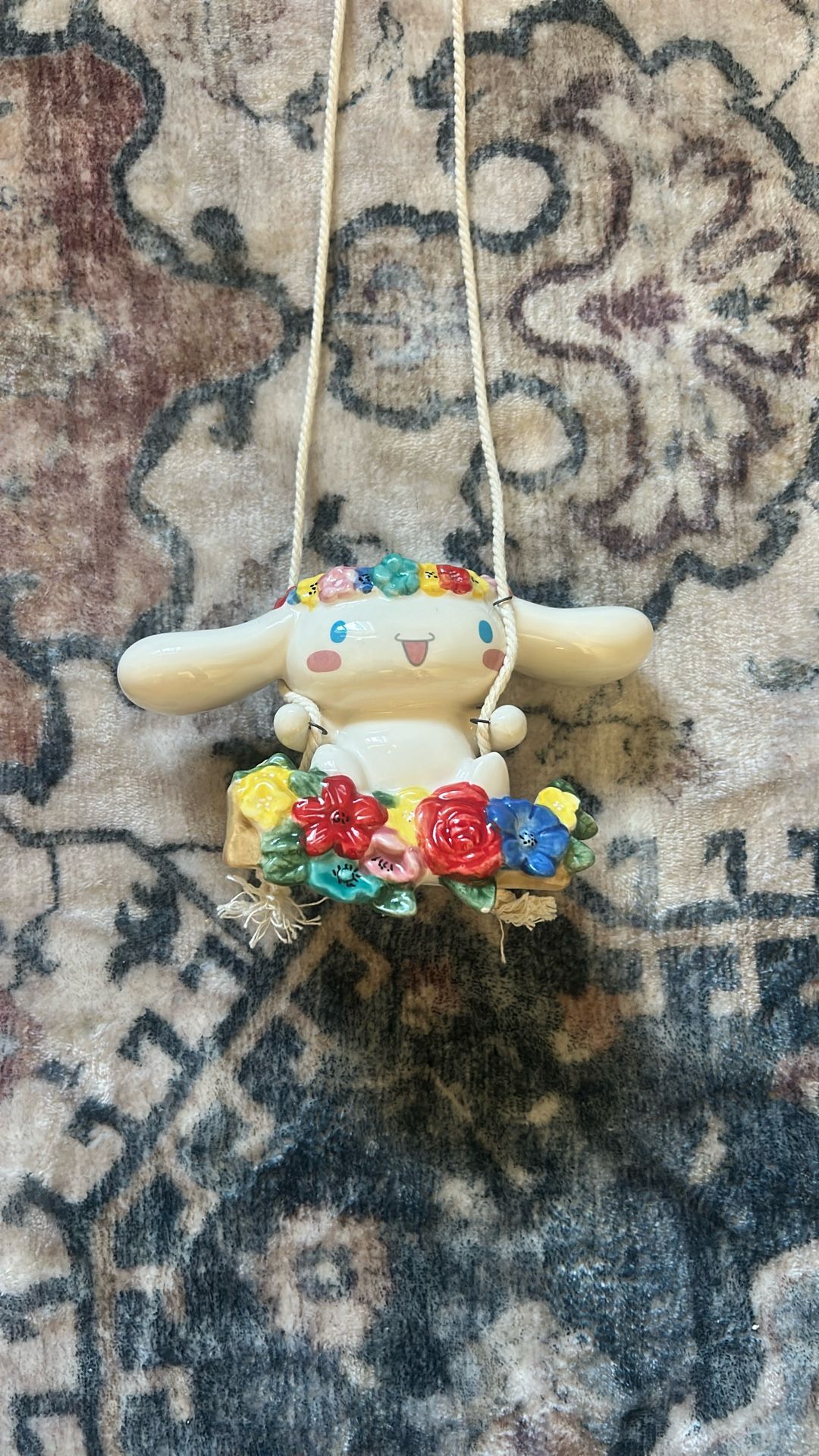 Cinnamonroll Floral Graden Swing