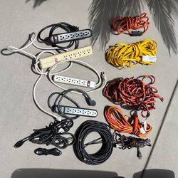 Extension cords, power blocks, HDMI