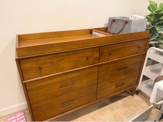 West Elm Changing Table Dresser Topper