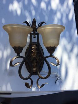 High End Wall Double Light Sconce