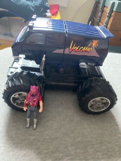Vintage Kenner M.A.S.K. Volcano monster truck