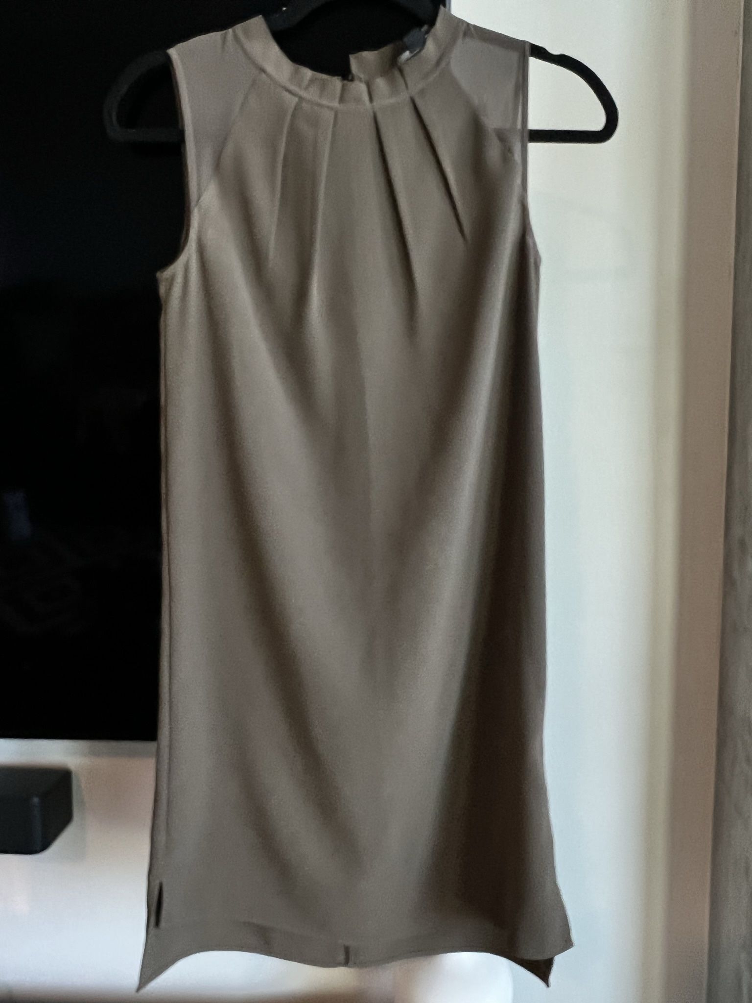 All Saints Jay Dress Camo Green