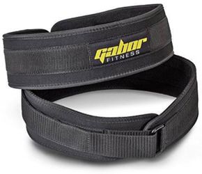 Gabor Fitness 4-Inch Epic Performance Low Profile Weightlifting Lifting Belt