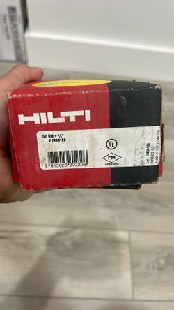 Hilti Anchors